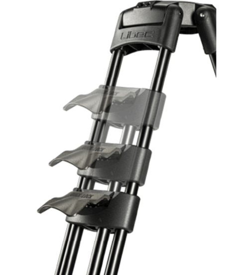 Libec HS-450Q　完全バランスクイックロック3段アルミ三脚(グランドスプレッダータイプ）(税込み定価￥343,200)