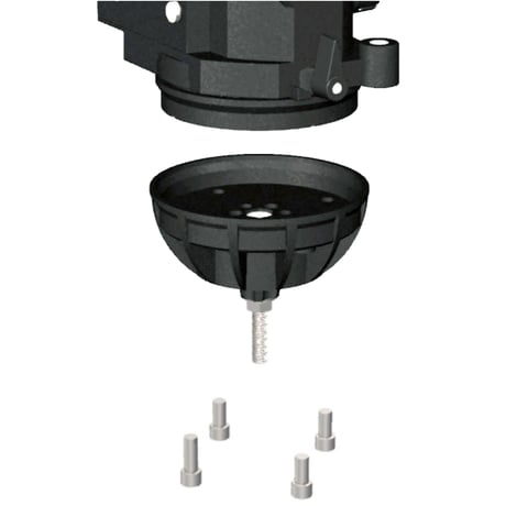 Libec　QD-30M　ボックスレンズシステムとレンズサポーターの組み合わせに適したフラッグシップ三脚（ミッドスプレッダーモデル）　(税込み定価￥1,662,100)