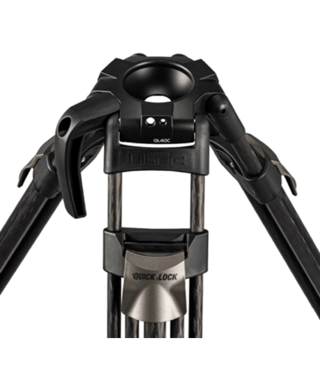 Libec HS-250QC　完全バランスクイックロック3段カーボン三脚(グランドスプレッダータイプ）(税込み定価￥261,800)