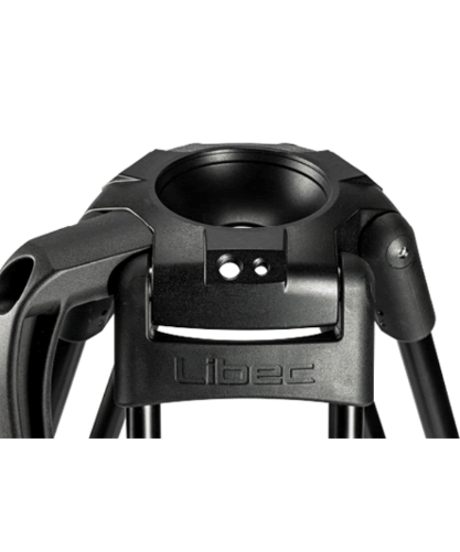 Libec HS-150MQC　一眼ムービー用完全バランスクイックロック3段カーボン三脚(ミッドスプレッダータイプ）(税込み定価￥231,000)