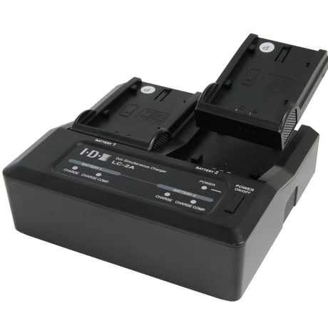 7.2V/7.4V リチウムイオンバッテリー2ch同時充電器　LC-2A
