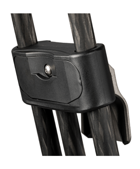 Libec HS-350MQC　完全バランスクイックロック3段カーボン三脚(ミッドスプレッダータイプ）(税込み定価￥324,500)