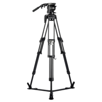 Libec HS-150Q　一眼ムービー用完全バランスクイックロック3段アルミ三脚(グランドスプレッダータイプ）(税込み定価￥207,900)