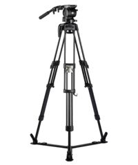 Libec HS-150Q　一眼ムービー用完全バランスクイックロック3段アルミ三脚(グランドスプレッダータイプ）(税込み定価￥207,900)