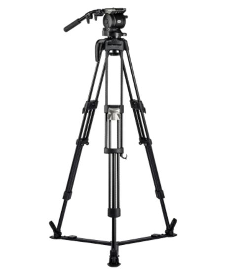 Libec HS-150Q　一眼ムービー用完全バランスクイックロック3段アルミ三脚(グランドスプレッダータイプ）(税込み定価￥207,900)