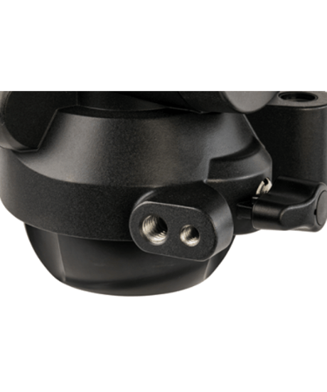 Libec HS-150MQC　一眼ムービー用完全バランスクイックロック3段カーボン三脚(ミッドスプレッダータイプ）(税込み定価￥231,000)