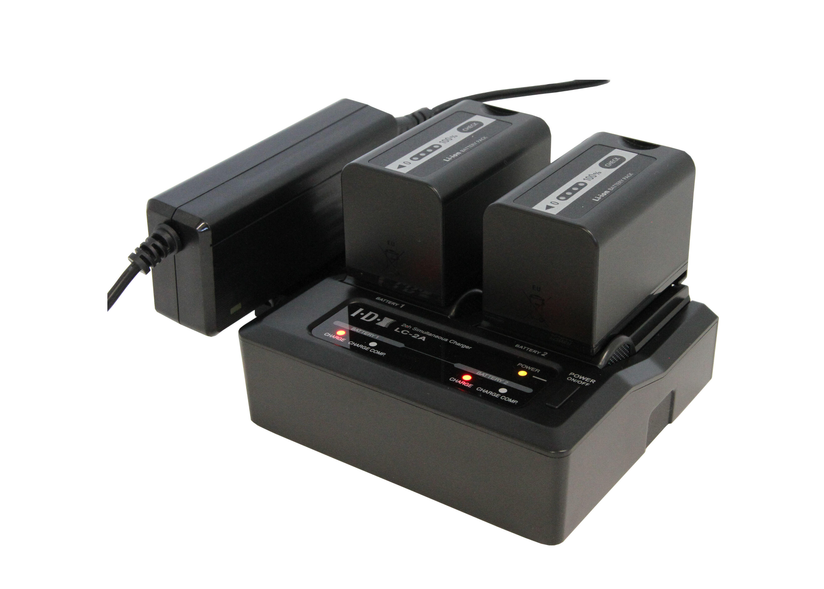 7.2V/7.4V リチウムイオンバッテリー2ch同時充電器 LC-2A | アイ