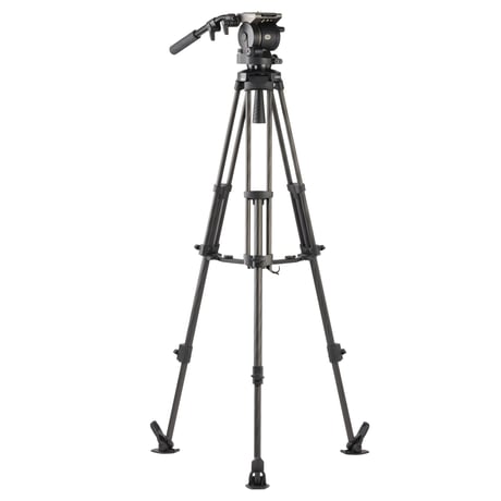 Libec HS-150MC　一眼ムービー用完全バランス3段カーボン三脚(ミッドスプレッダータイプ）(税込み定価￥187,000)