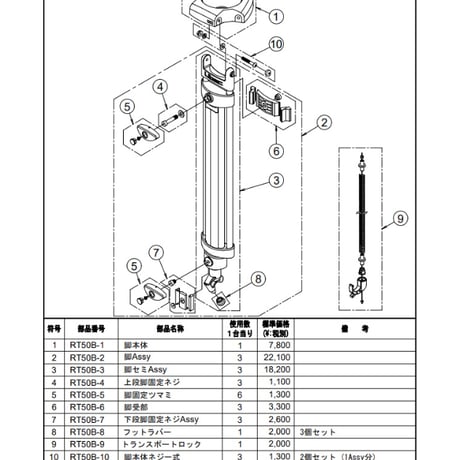 Libec　RSP-750M　ハイグレード三脚（ミッドプレッダーモデル）　(税込み定価￥588,500)