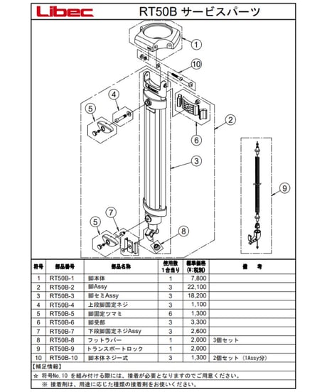 Libec　RSP-750M　ハイグレード三脚（ミッドプレッダーモデル）　(税込み定価￥588,500)