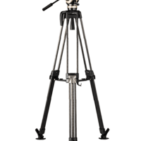 Libec NX-200MQC　小型(4kg以下）カメラ用クイックロック・カーボン3段三脚（ミッドスプレッダーモデル）　(税込み定価￥195,800）