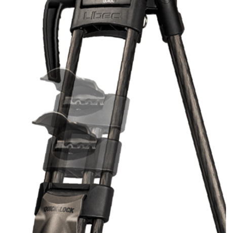 Libec　QL40C　Φ75㎜3段クイックロックカーボントライポッド(税込み定価￥140,800)