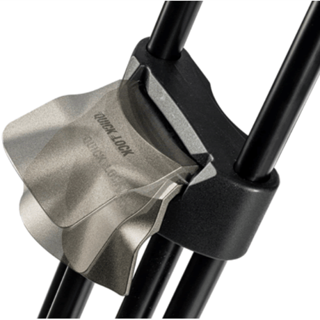 Libec HS-150Q　一眼ムービー用完全バランスクイックロック3段アルミ三脚(グランドスプレッダータイプ）(税込み定価￥207,900)