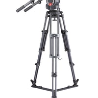 Libec　QD-10　大型プロンプター/小型ボックスレンズに適したフラッグシップ三脚（グランドスプレッダーモデル）　(税込み定価￥1,441,000)