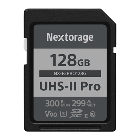 Nextorage SDXC UHS-II U3 V90 メモリーカード NX-F2PROシリーズ