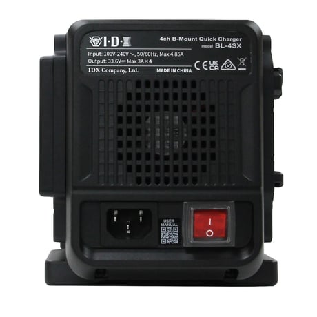 BｰMountバッテリ 4ch同時急速充電器　BL-4SX