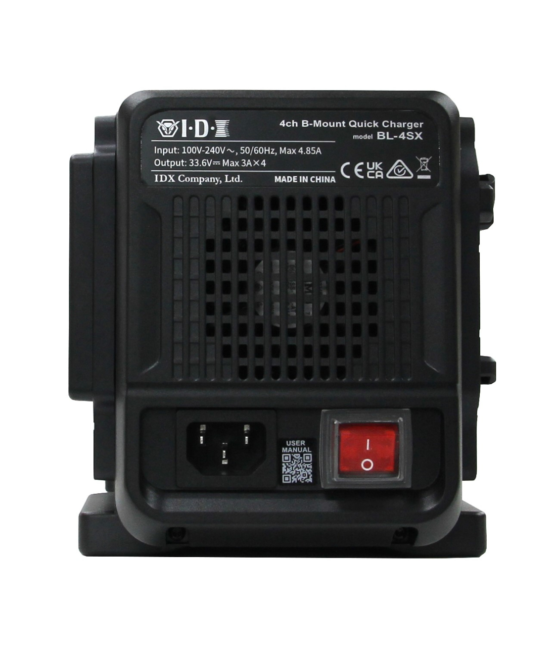 ✨新商品✨Bマウントバッテリー 4ch同時急速充電器 BL-4SX
