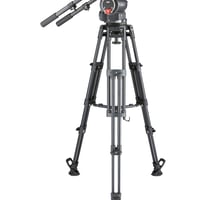 Libec　QD-30M　ボックスレンズシステムとレンズサポーターの組み合わせに適したフラッグシップ三脚（ミッドスプレッダーモデル）　(税込み定価￥1,662,100)