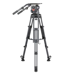 Libec　QD-30M　ボックスレンズシステムとレンズサポーターの組み合わせに適したフラッグシップ三脚（ミッドスプレッダーモデル）　(税込み定価￥1,662,100)