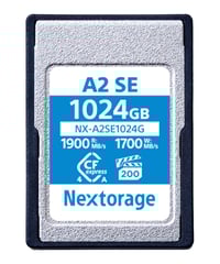 Nextorage CFexpress Type A メモリーカード　NX-A2SEシリーズ