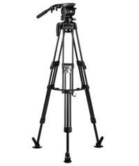 Libec HS-450MQ　完全バランスクイックロック3段アルミ三脚(ミッドスプレッダータイプ）(税込み定価￥343,200)