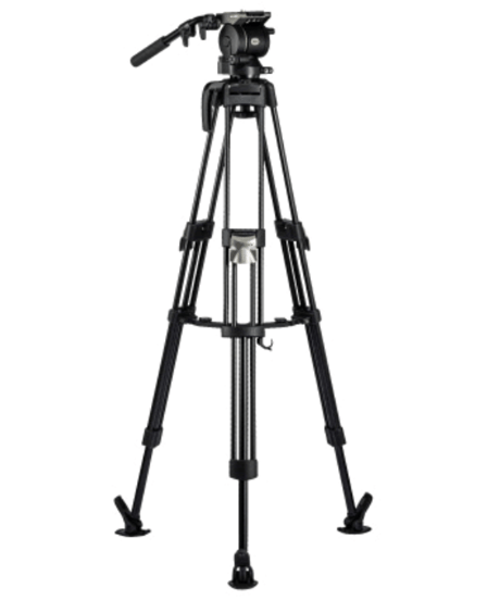Libec HS-450MQ　完全バランスクイックロック3段アルミ三脚(ミッドスプレッダータイプ）(税込み定価￥343,200)