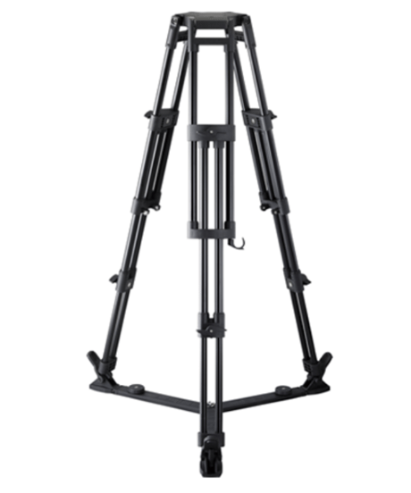 Libec　T150F　フラットベース用デュアルパイプ3段アルミニウムヘビーデューティートライポッド(税込み定価￥397,100)