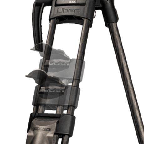 Libec NX-200QC　小型(4kg以下）カメラ用クイックロック・カーボン3段三脚（グランドスプレッダーモデル）　(税込み定価￥195,800）