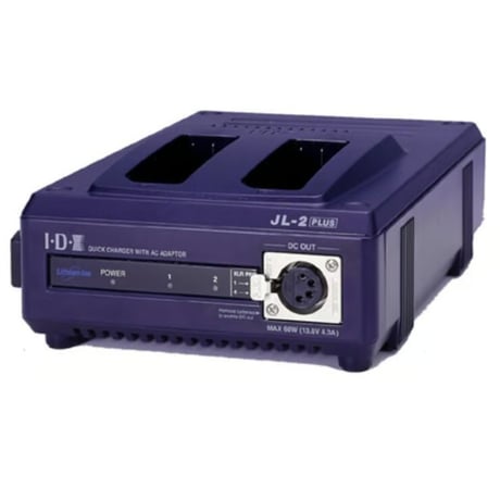 ACアダプター機能付2ch順次急速充電器　JL-2PLUS