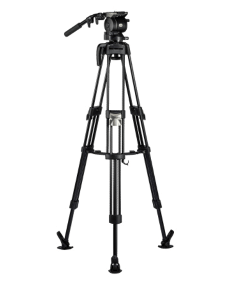Libec HS-150MQ　一眼ムービー用完全バランスクイックロック3段アルミ三脚(ミッドスプレッダータイプ）(税込み定価￥207,900)