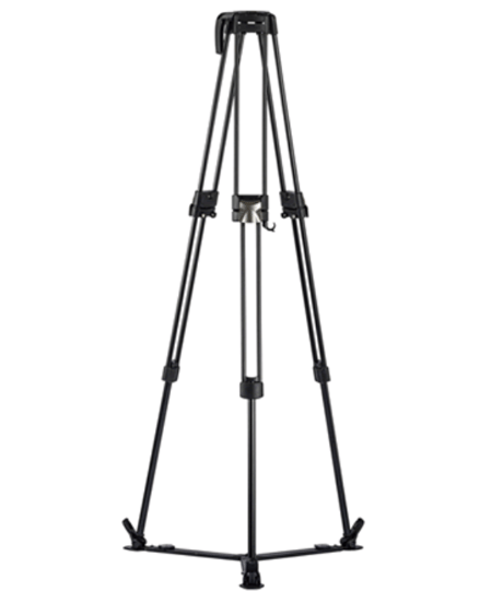 Libec HS-150MQ　一眼ムービー用完全バランスクイックロック3段アルミ三脚(ミッドスプレッダータイプ）(税込み定価￥207,900)