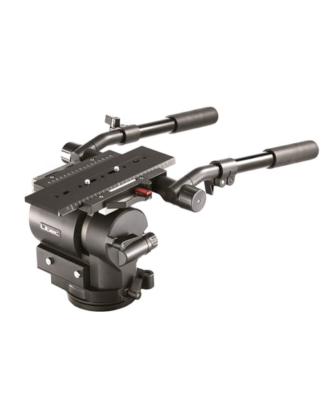 Libec　QD-10M　大型プロンプター/小型ボックスレンズに適したフラッグシップ三脚（ミッドスプレッダーモデル）　(税込み定価￥1,426,700)