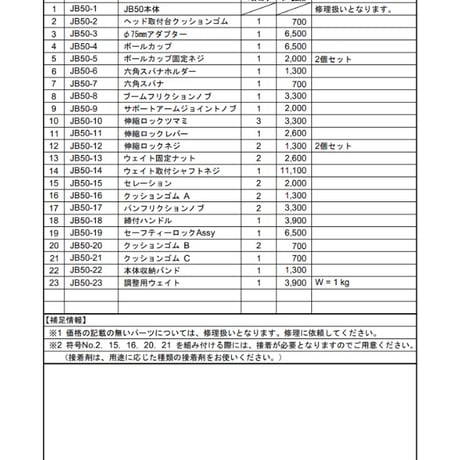 Libec JB50　SWIFT JIB ジブアーム(税込み定価￥404,800)