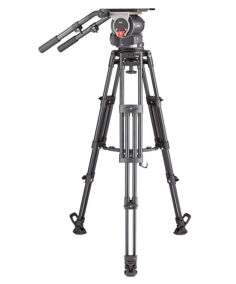 Libec　QD-10M　大型プロンプター/小型ボックスレンズに適したフラッグシップ三脚（ミッドスプレッダーモデル）　(税込み定価￥1,426,700)