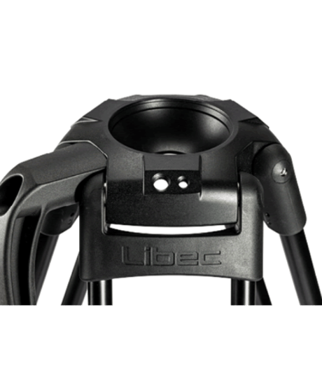 Libec HS-350MQ　完全バランスクイックロック3段アルミ三脚(ミッドスプレッダータイプ）(税込み定価￥291,500)