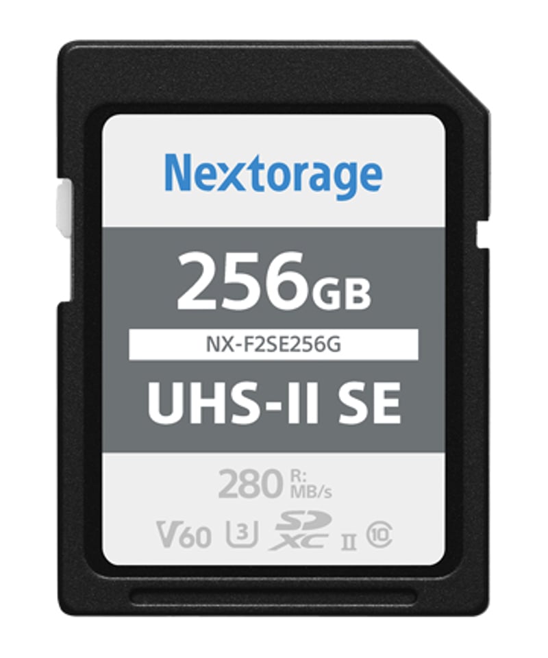 Nextorage SDXC UHS-II U3 V60 メモリーカード NX-F2SEシリー
