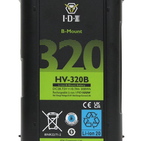 28.8V B-Mountバッテリー HV-320B　(308Wh)