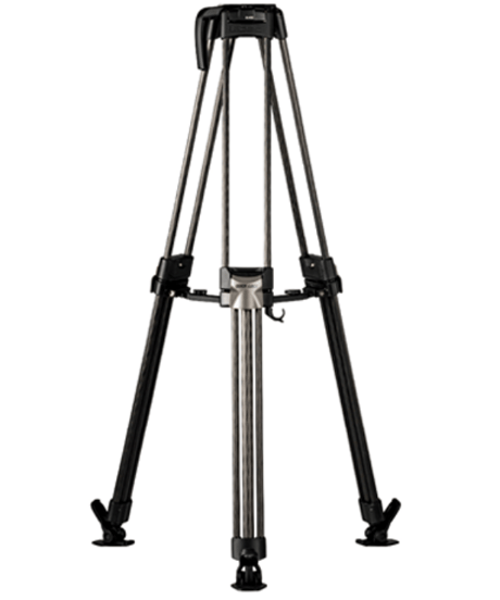 Libec HS-150MQC　一眼ムービー用完全バランスクイックロック3段カーボン三脚(ミッドスプレッダータイプ）(税込み定価￥231,000)
