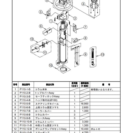 Libec　RSP-850PD(B)　小型ペデスタル三脚 中継タイプ(ヘッドRHP85）(税込み定価￥1,130,800)