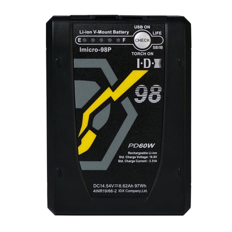 micro V-Mountバッテリー Imicro-98P (97Wh)