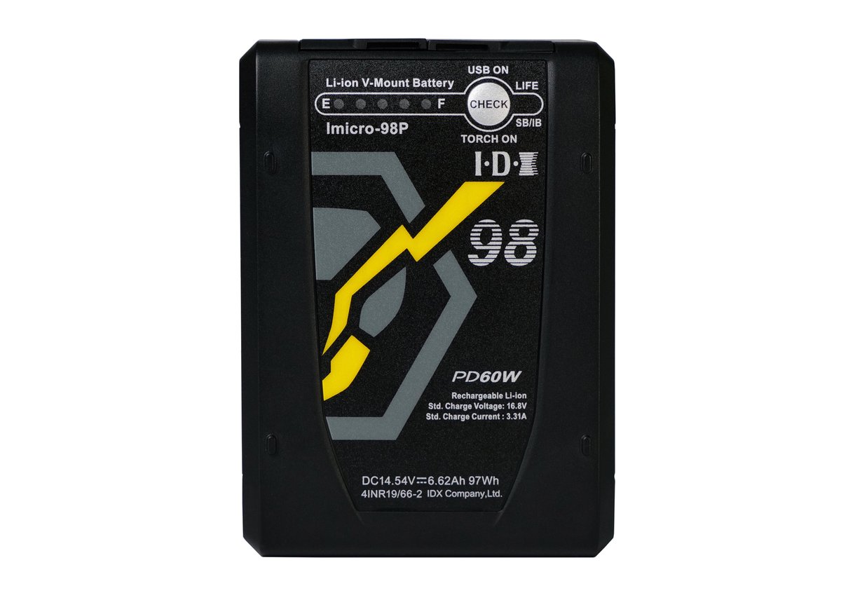 【新品・未開封】IDX Imicro-150 Vマウントバッテリー Imicro-150 | 放送・業務用バッテリーのアイ・ディー・エクス