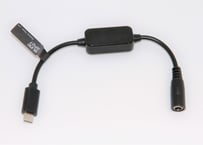 USB-C PD⇒5.5mm（ピン2.1㎜）コネクタ電源ケーブル(8.4VDC)　POWER PIPE 8.4V