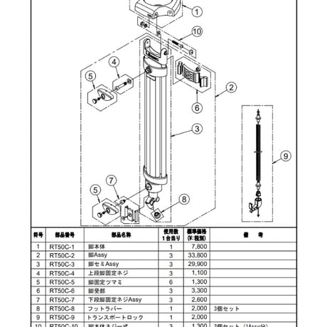 Libec　RSP-750MC　ハイグレードカーボン三脚（ミッドプレッダーモデル）　(税込み定価￥630,300)