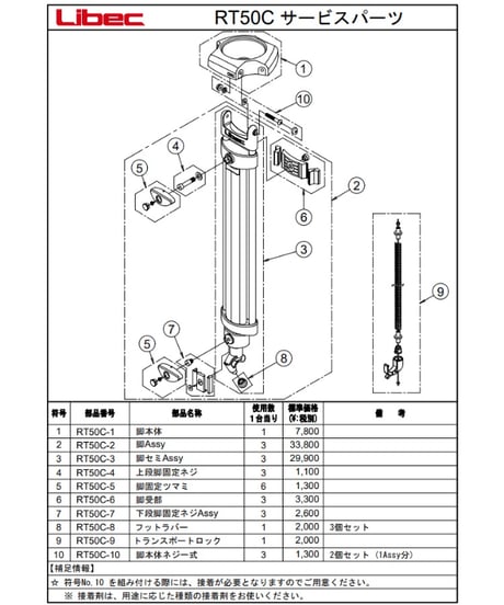 Libec　RSP-750MC　ハイグレードカーボン三脚（ミッドプレッダーモデル）　(税込み定価￥630,300)
