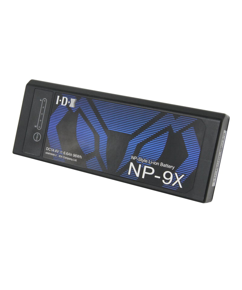 96Wh(14.4V/6.6Ah) NPタイプリチウムイオンバッテリー NP-9X (税込み定