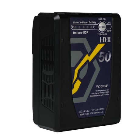 micro V-Mountバッテリー Imicro-50P (49Wh)