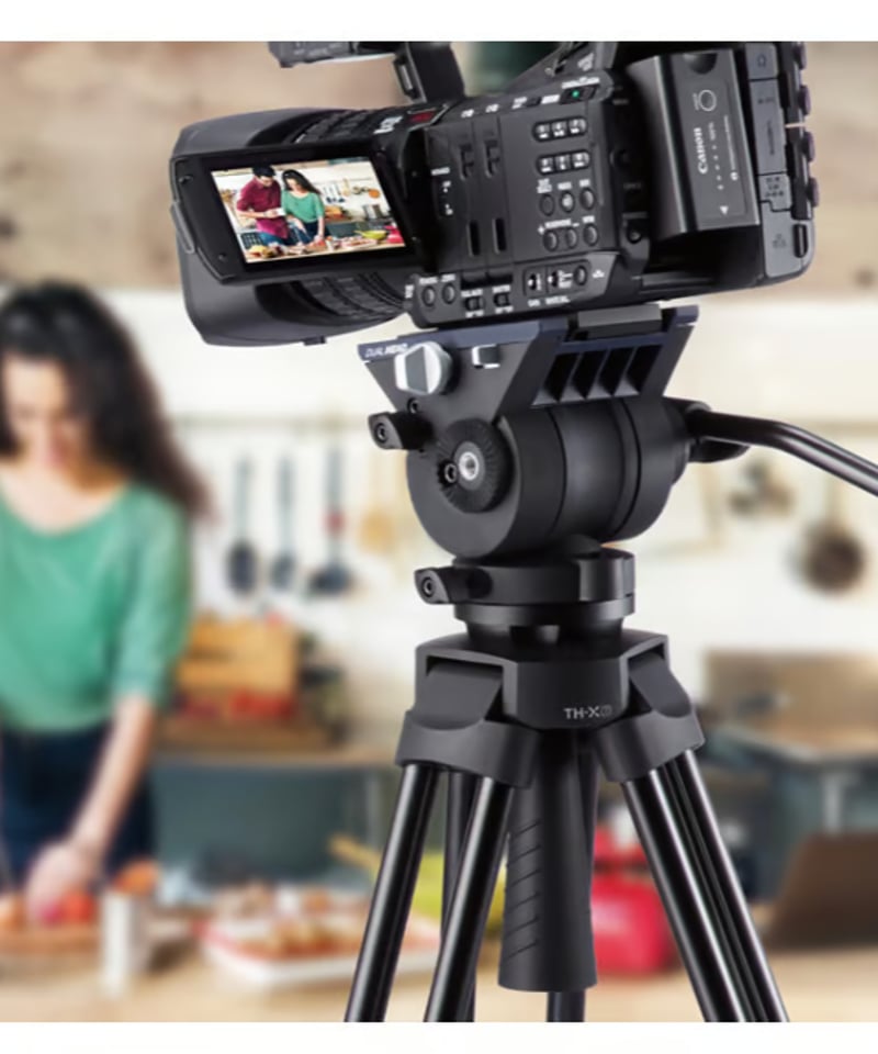 libec TH-X 小型(4kg以下）カメラ用3段三脚 (税込み定価￥41,140） |