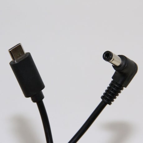USB-C PD⇒5.5mm（内2.5㎜）コネクタ電源ケーブル(12 VDC)　POWER PIPE 12V (税込み定価￥13,200）
