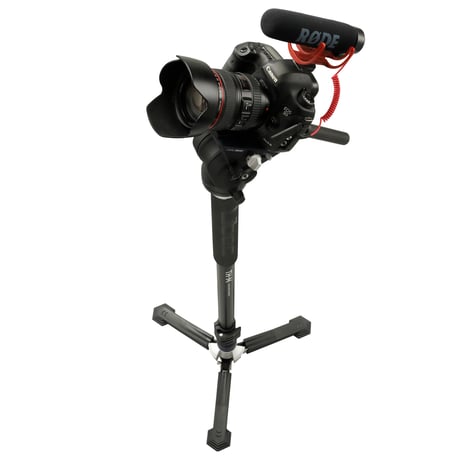 Libec　TH-M KIT　ハンドフリーヘッド付き3段モノポッド(ビデオ一脚)キット　 (税込み定価￥53,240）