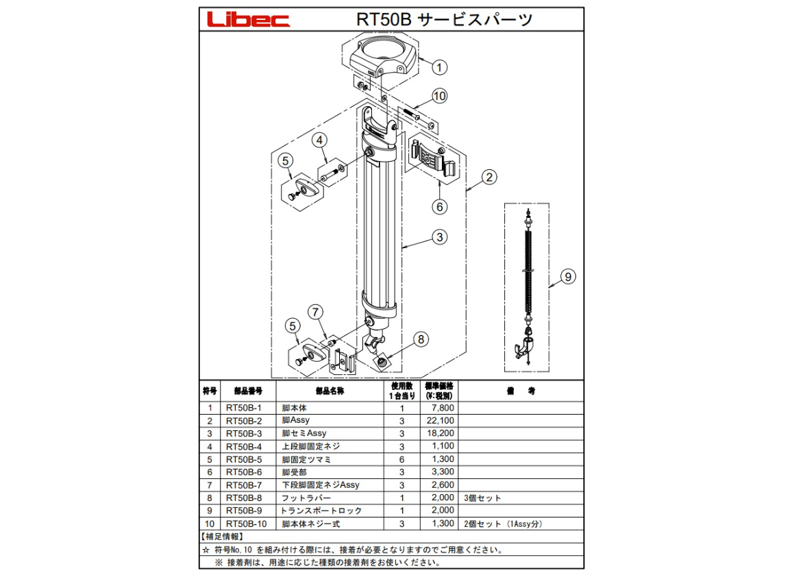 Libec LX10 大型(16kg以下)PTZカメラ専用3段三脚（グランド